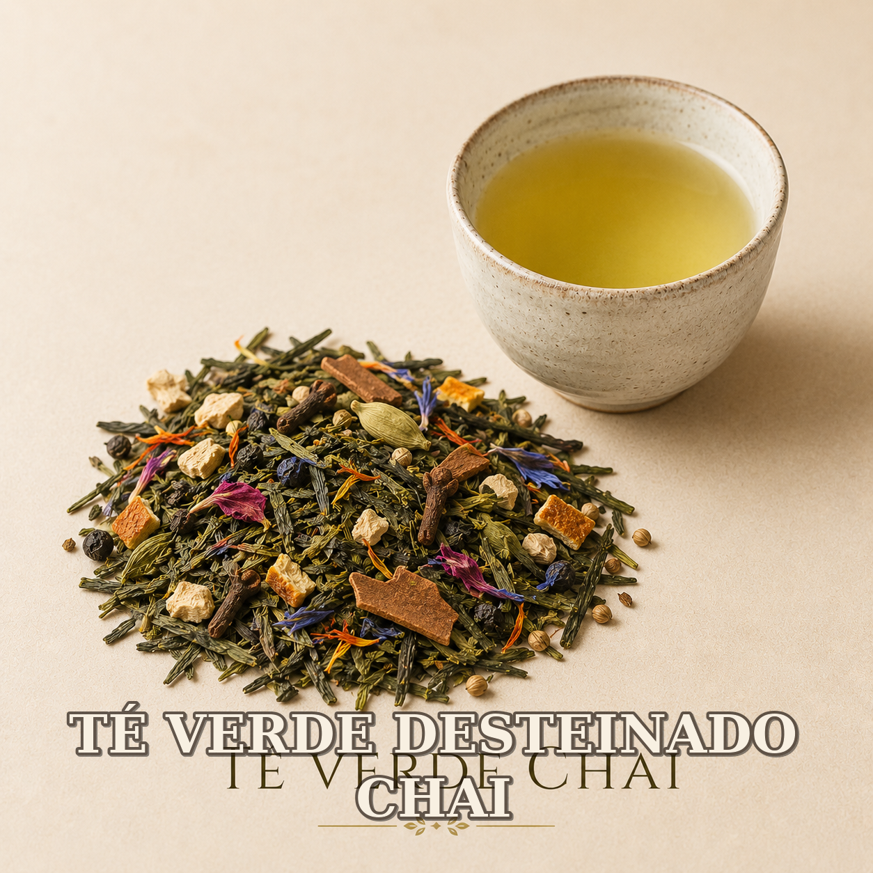 TÉ VERDE DESTEINADO CHAI
