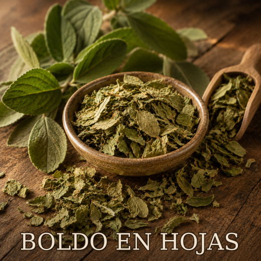 BOLDO EN HOJAS