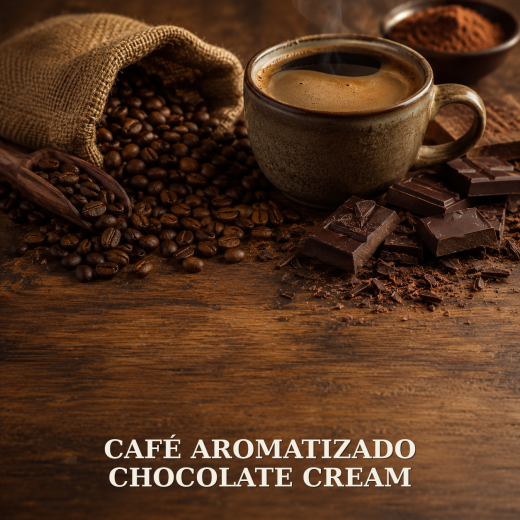 CAFÉ AROMATIZADO  CREMA DE CHOCOLATE