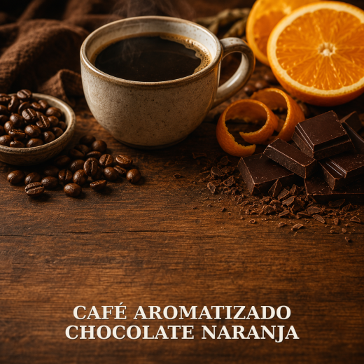 CAFÉ AROMATIZADO CHOCOLATE NARANJA