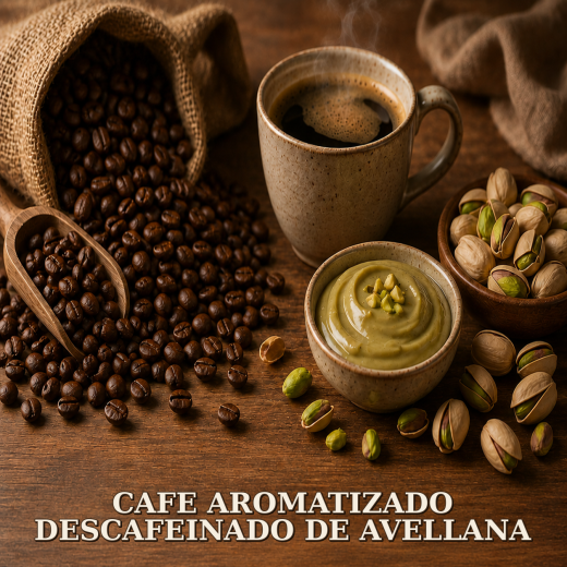 CAFE AROMATIZADO DESCAFEINADO DE AVELLANA