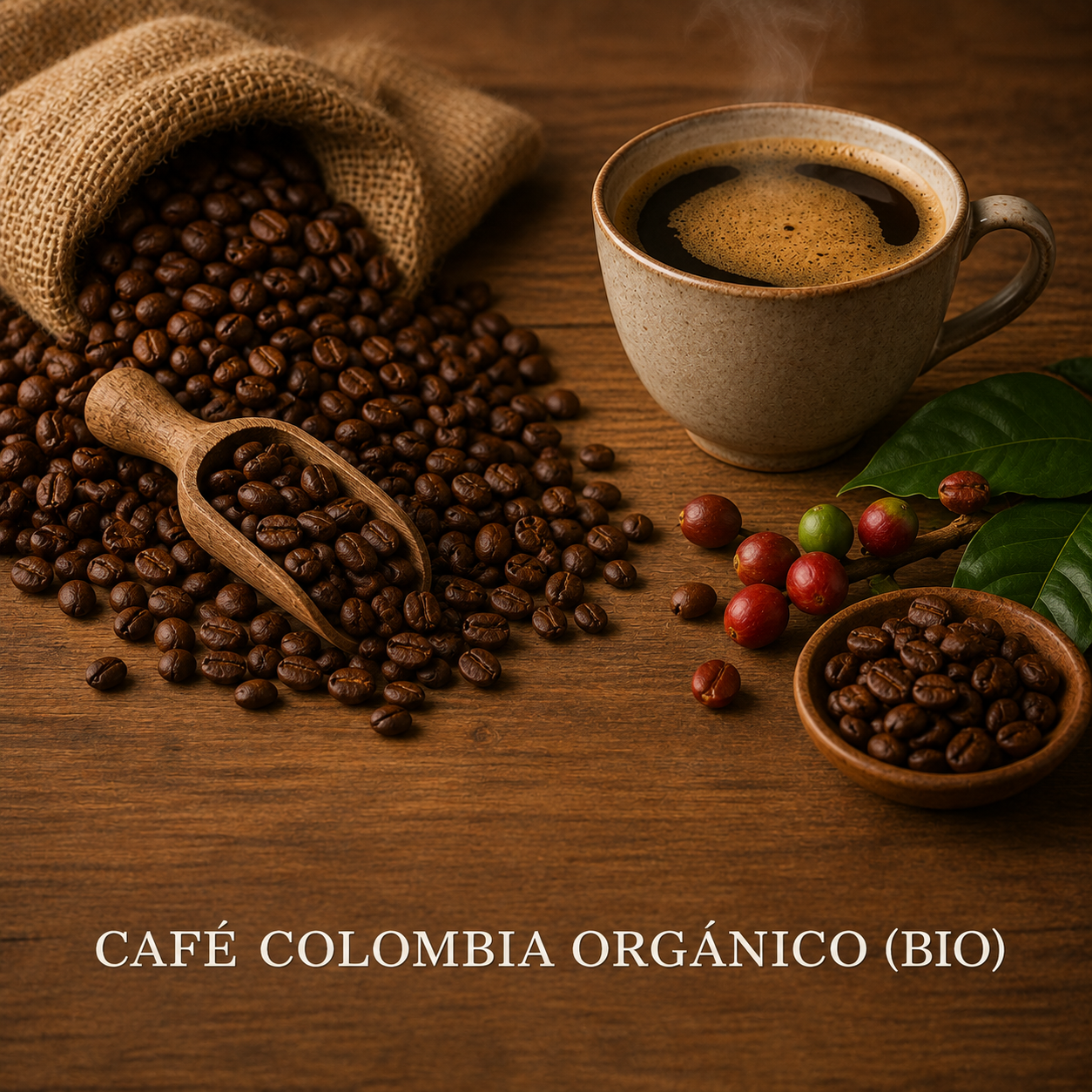 CAFÉ COLOMBIA ORGÁNICO (BIO)