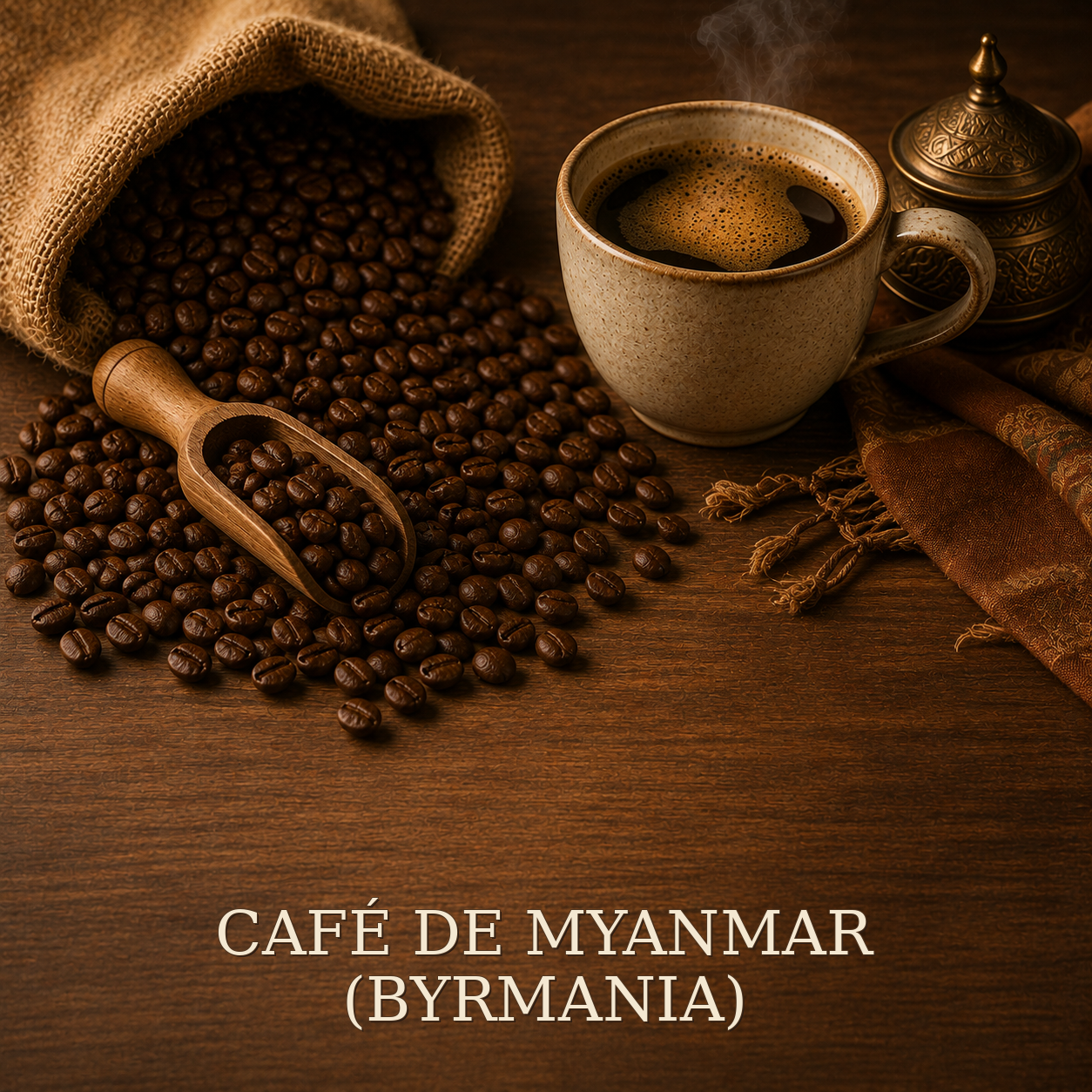 CAFÉ DE MYANMAR (BYRMANIA)