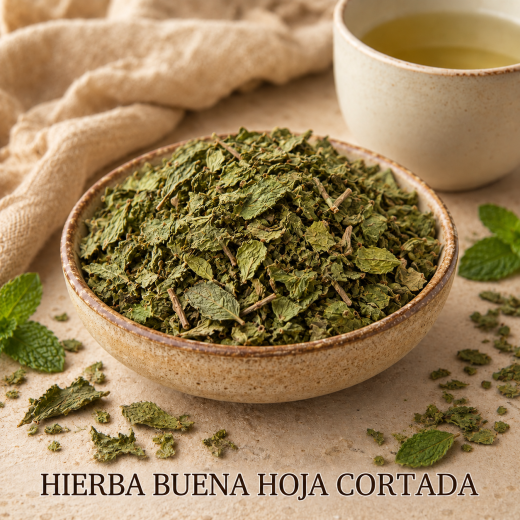 HIERBA BUENA HOJA CORTADA