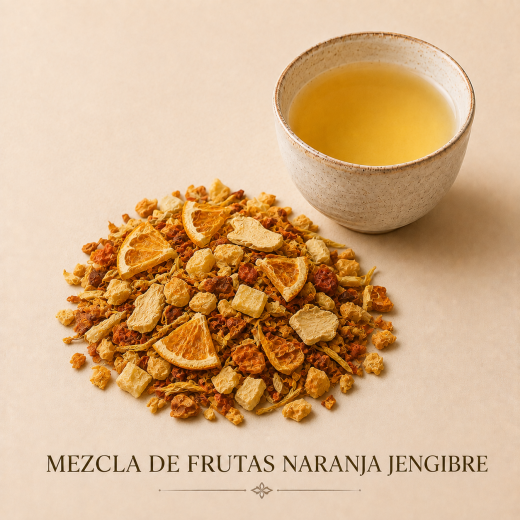 MEZCLA DE FRUTAS NARANJA JENGIBRE