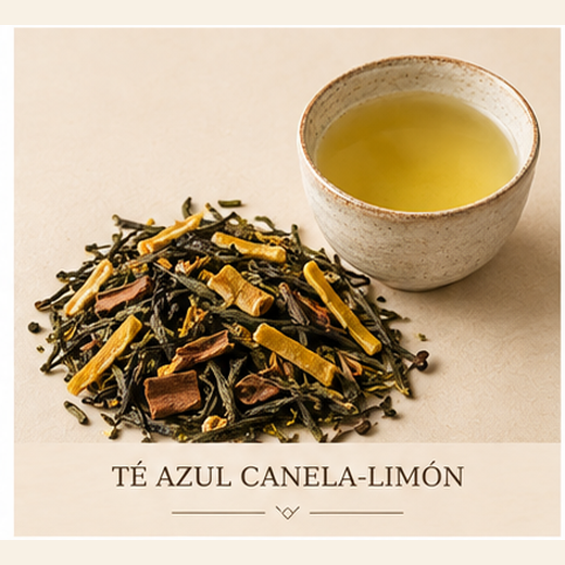 TÉ AZUL CANELA-LIMÓN