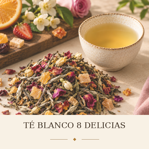 TÉ BLANCO 8 DELICIAS