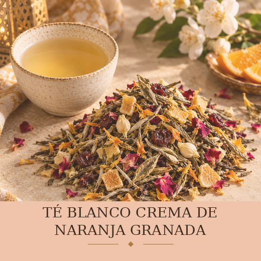 TÉ BLANCO CREMA DE NARANJA GRANADA