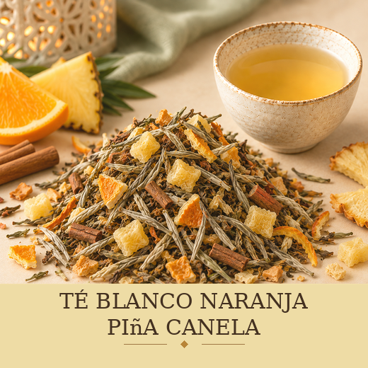 TÉ BLANCO NARANJA PIÑA CANELA