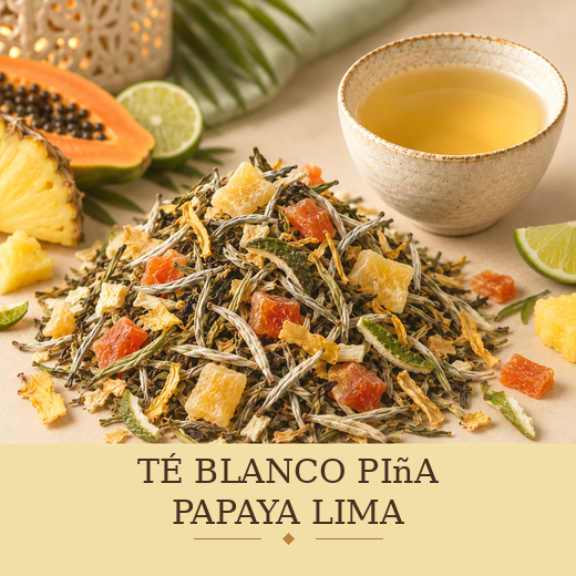 TÉ BLANCO PIÑA PAPAYA LIMA