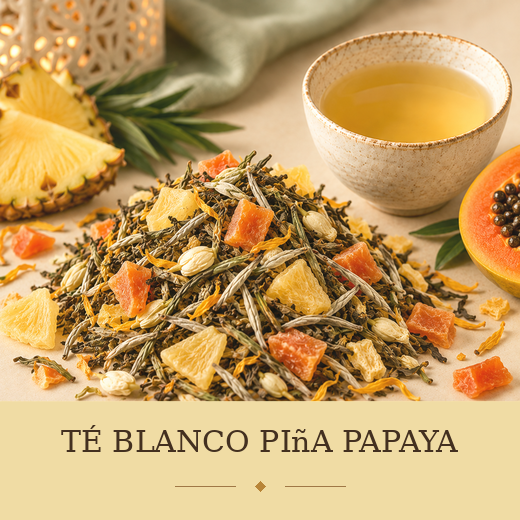 TÉ BLANCO PIÑA PAPAYA