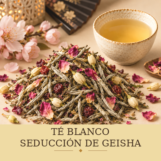 TÉ BLANCO SEDUCCIÓN DE GEISHA