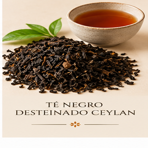 TÉ NEGRO DESTEINADO CEYLAN
