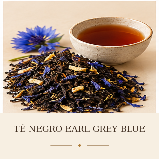 TÉ NEGRO EARL GREY BLUE