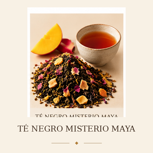 TÉ NEGRO MISTERIO MAYA