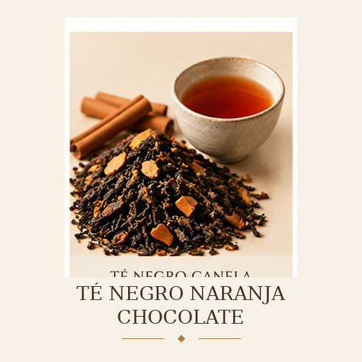 TÉ NEGRO NARANJA CHOCOLATE