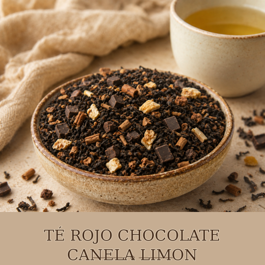 TÉ ROJO CHOCOLATE CANELA LIMON
