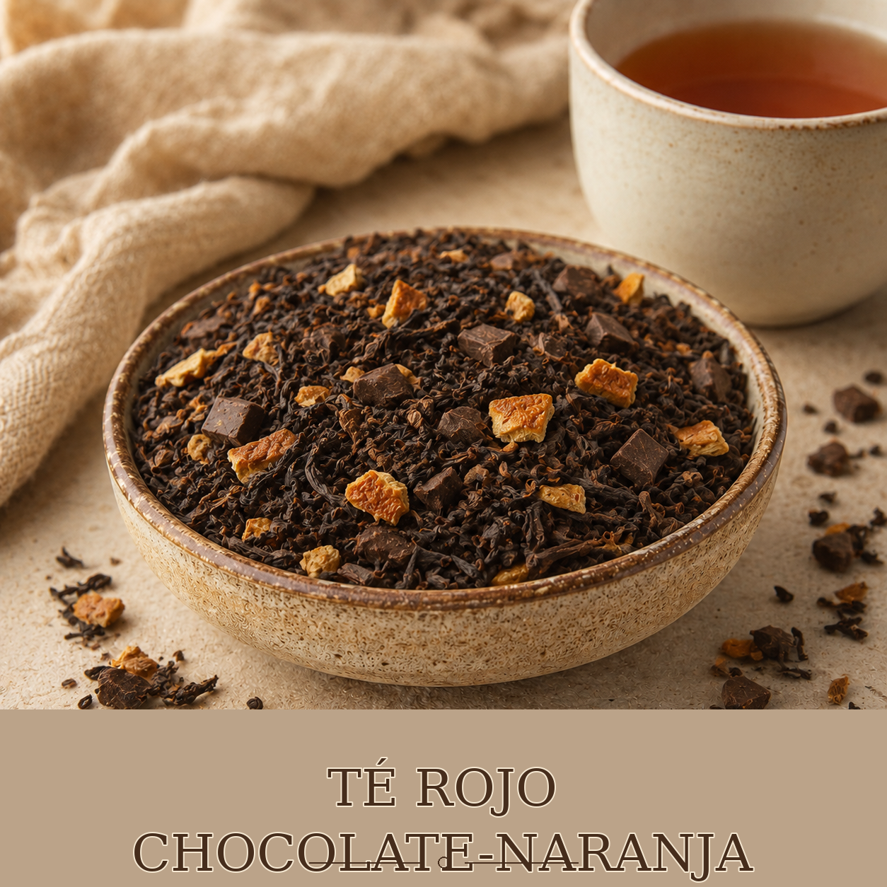 TÉ ROJO CHOCOLATE-NARANJA