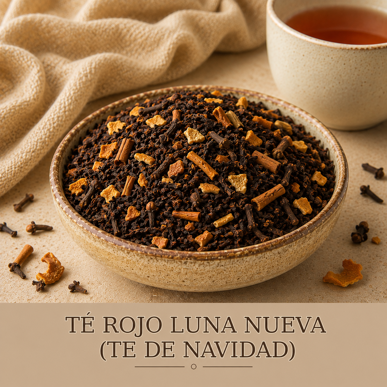 TÉ ROJO LUNA NUEVA (TE DE NAVIDAD)