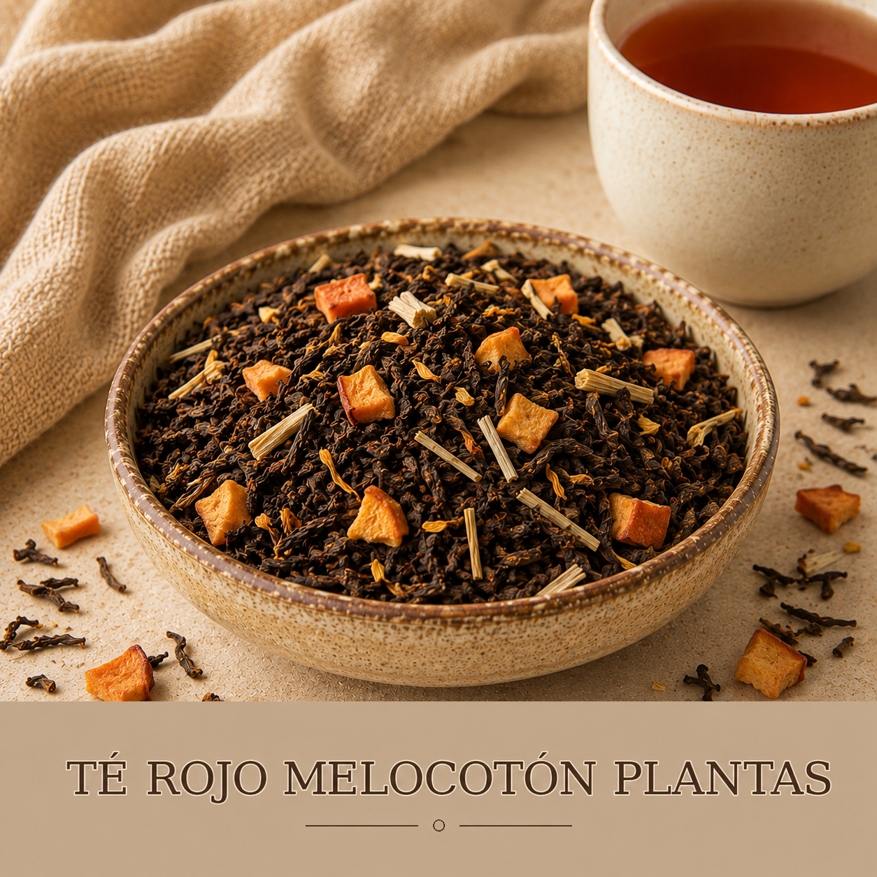 TÉ ROJO MELOCOTÓN PLANTAS