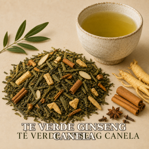 TE VERDE GINSENG CANELA