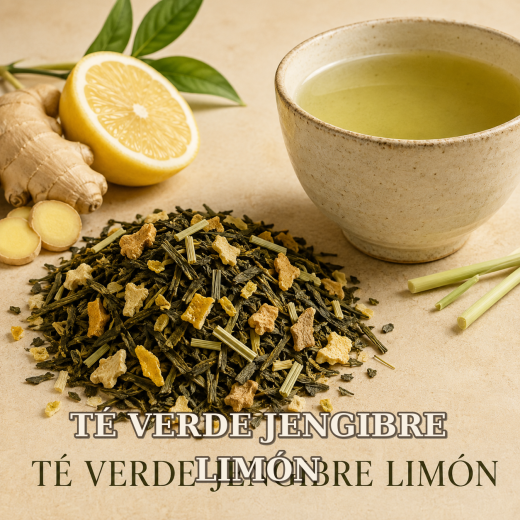 TÉ VERDE JENGIBRE LIMÓN