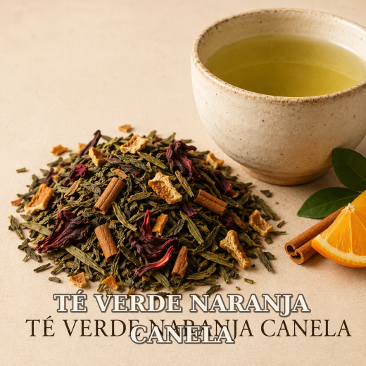 TÉ VERDE NARANJA CANELA