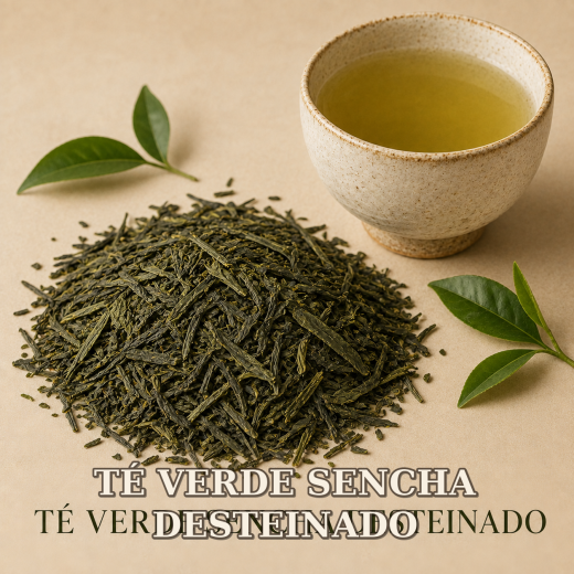 TÉ VERDE SENCHA DESTEINADO