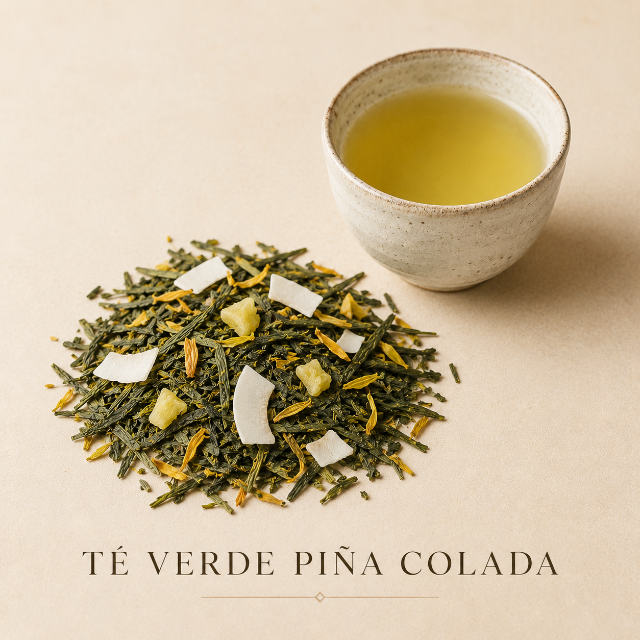 TÉ VERDE PIÑA COLADA